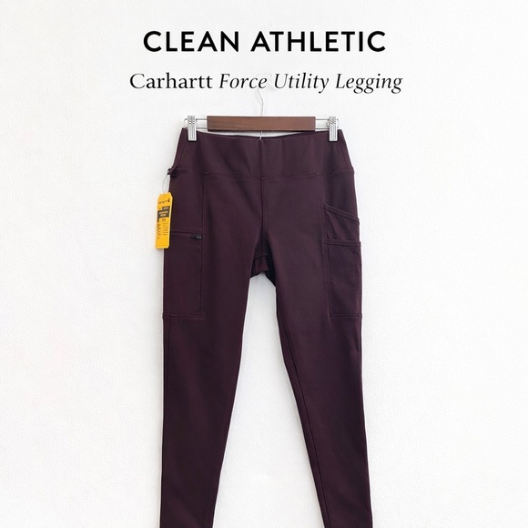 Carhartt Pants - Carhartt Force Fitted Utility Leggings NWT  Lightweight Workwear Pants XS